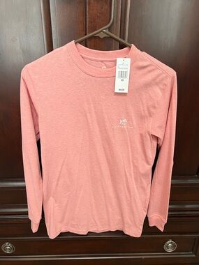 Southern Tide Long-Sleeve Tee - Coral Pink